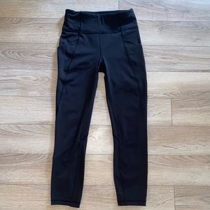 Lululemon Cropped Yoga Leggings- Size 4